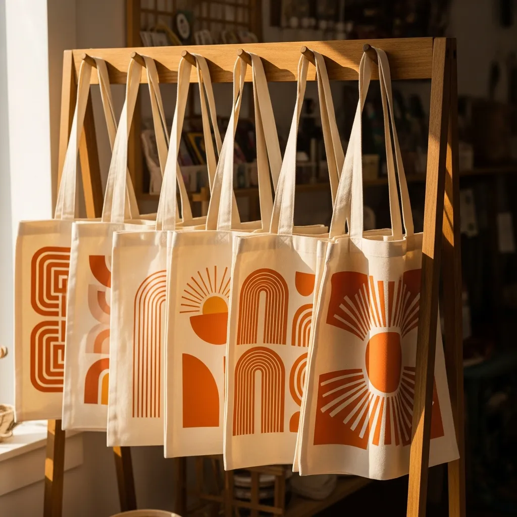 Flocage tote bags et textiles publicitaires — vue 1
