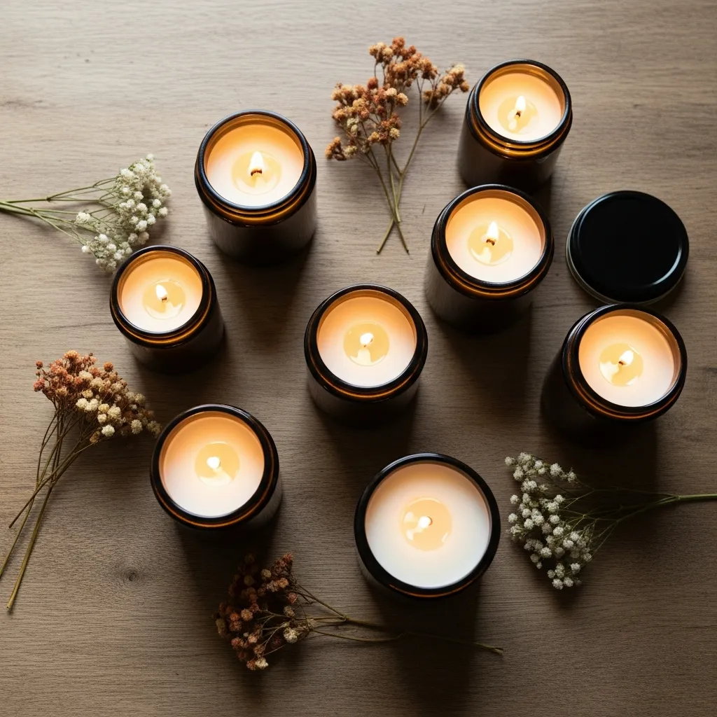 Bougies personnalisées